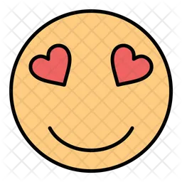 Smiling Face With Hearts  Icon