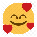 Love Heart Eyes Affection Icon