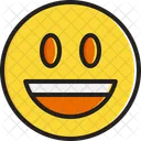 Smiling Face With Open Mouth Icon