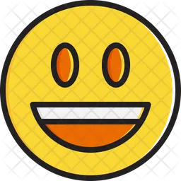 Smiling face with open mouth Emoji Icon