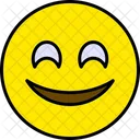 Smiling Face With Smiling Eyes Icon