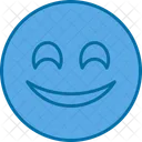 Smiling Face With Smiling Eyes Emoji Eyes Icon