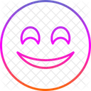 Smiling Face With Smiling Eyes  Icon
