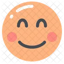 Smiling Face With Smiling Eyes  Icon