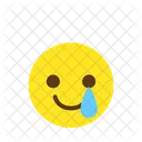 Smile Cry Tear Icon