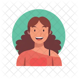 Smiling Girl Emoji Icon