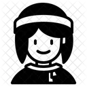 Smiling Girl Smilling Girl Icon