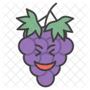 Smiling Grapes  Icon
