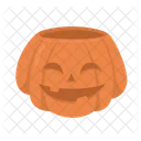 Smiling Jack O Lantern Halloween Icon
