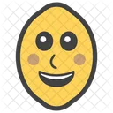 Smiling Lemon  Icon