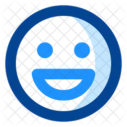 Smiling Mouth Emoji Icon