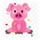 Pigs Stickers Cute Swine Cute Hog Icon