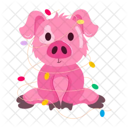 Smiling Pig  Icon