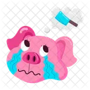 Pigs Stickers Cute Swine Cute Hog Icon