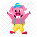 Smiling Pig  Icon