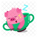 Pigs Stickers Cute Swine Cute Hog Icon