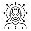 Smiling Robot Bot Emotion Icon