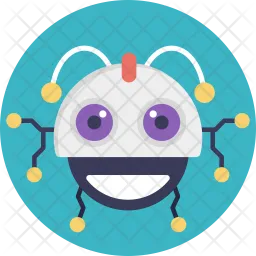 Smiling Robot  Icon