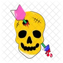 Smiling Skull Dead Skull Skull Head Symbol