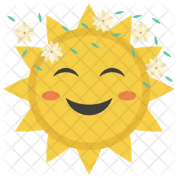 Smiling Sun  Icon
