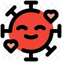 Smiling With Hearts Coronavirus Emoji Coronavirus Icon