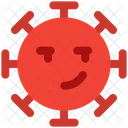 Smirk Coronavirus Emoji Coronavirus Icon