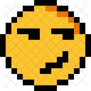 Smirk Character Emoji Icon