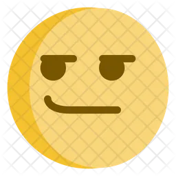 Smirk Emoji Icon