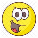 Smirk Emoji Smirk Expression Emotag Icon
