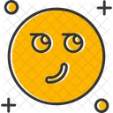 Smirking Smirking Emoji Emoticon Icon