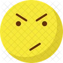 Smirking Gaze Emoticon Stare Emoticon Icon