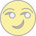 Smirking Emoji  Icon