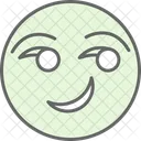 Smirking Emoji Smirking Face Dont Believe Icon