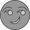 Smirking Emoji  Icon