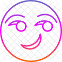 Smirking Emoji  Icon