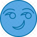 Smirking Emoji Smirking Face Dont Believe Icon