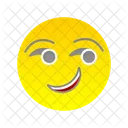 Smirking Emoji  Icon