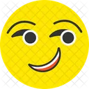 Smirking Emoji  Icon