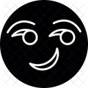 Smirking Emoji  Icon