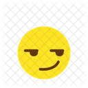 Smirking Person Emoji Icon