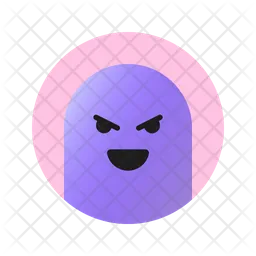 Smirking Face Emoji Icon