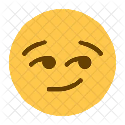 Smirking Face Emoji  Icon