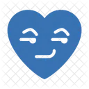 Heart Feeling Emoji Icon