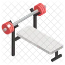 Smith Machine Gym Equipment Muscle Building Icon