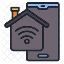 Smoke Detector Smart Home Smart Mobile Icon