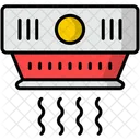 Smoke Detector Alarm Self Contained Icon