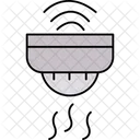 Smoke Detector Fire Alarm Home Safety Icon