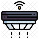Smoke Detector Sensor Security Icon