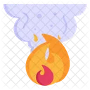 Smoke Fire Air Pollution Fire Icon