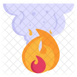 Smoke Fire  Icon